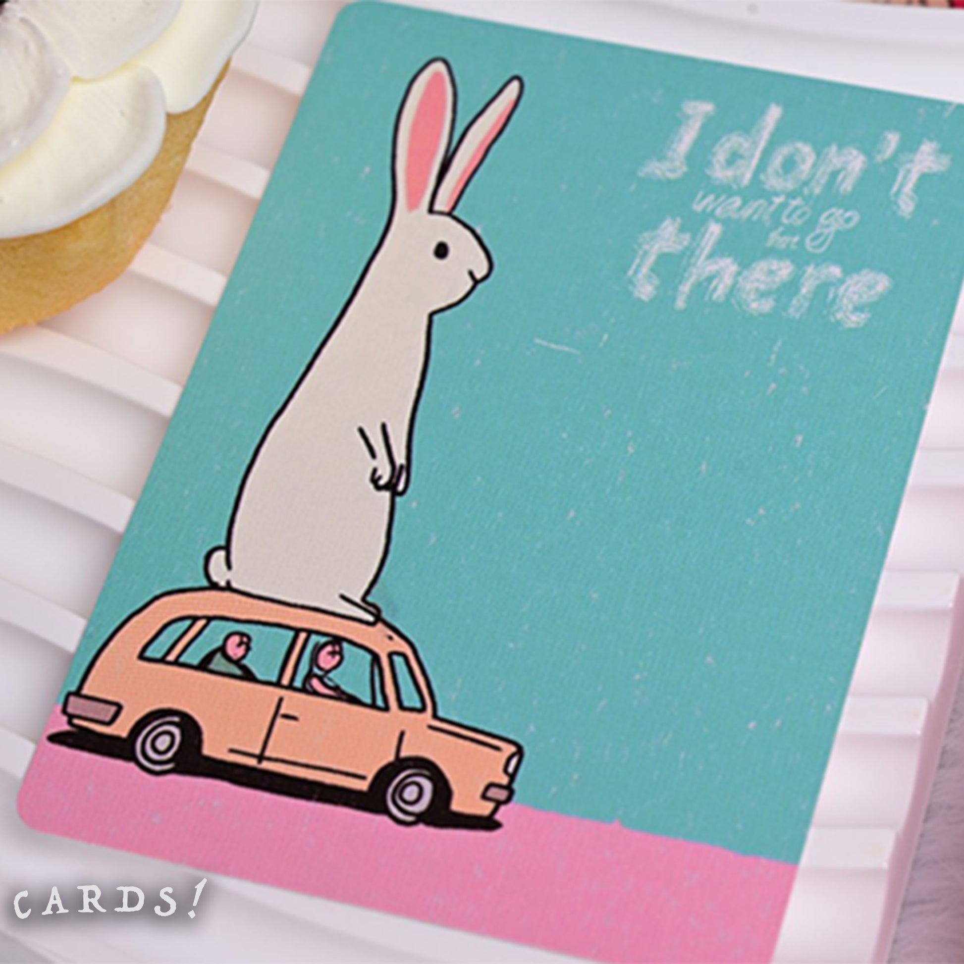Mad Bunny Playing Cards
