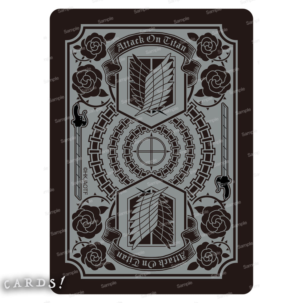Bicycle Attack on Titan Playing Cards V2