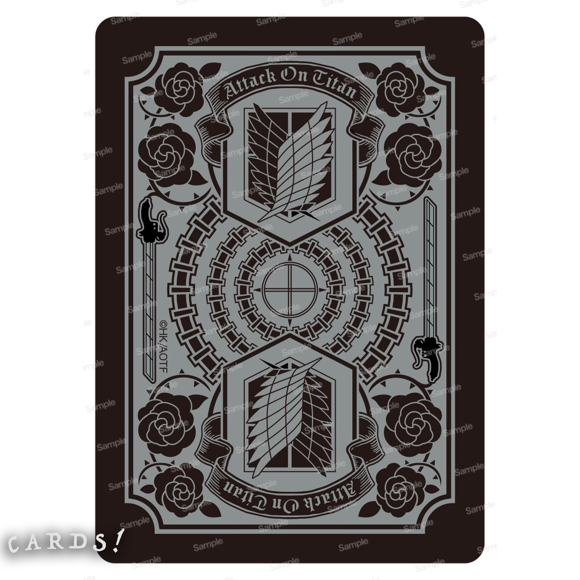Bicycle Attack on Titan Playing Cards V2