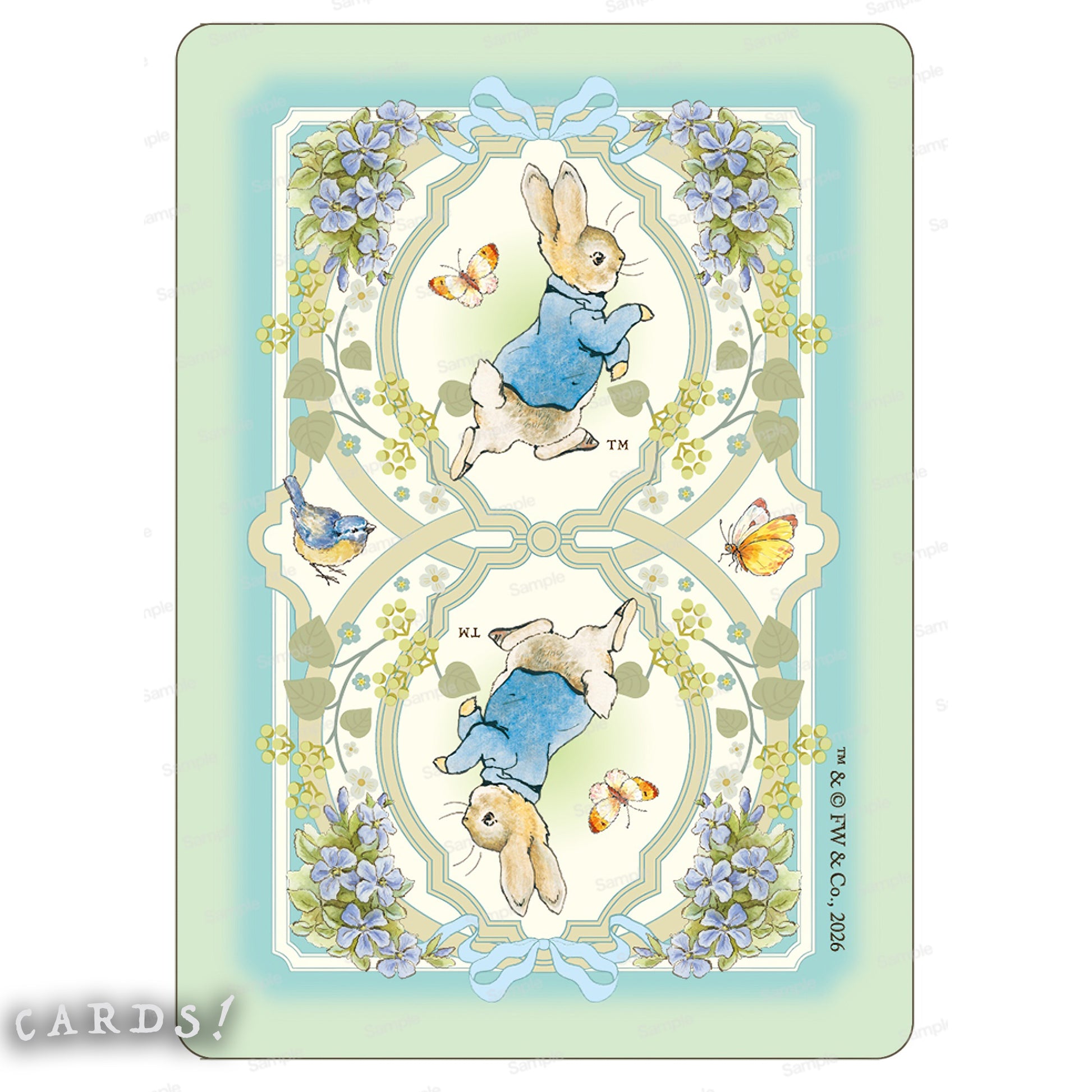Bicycle® Peter Rabbit Playing Cards