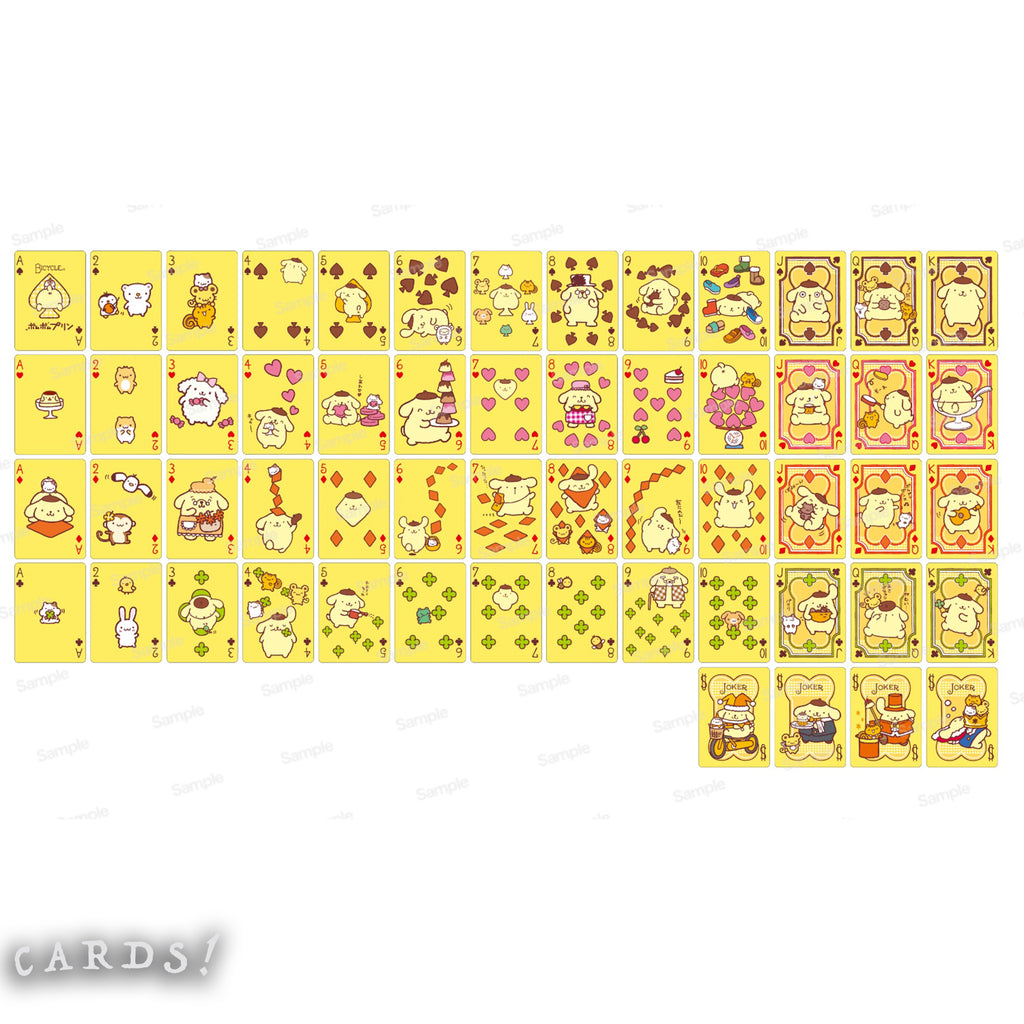 Bicycle® Pompompurin Playing Cards