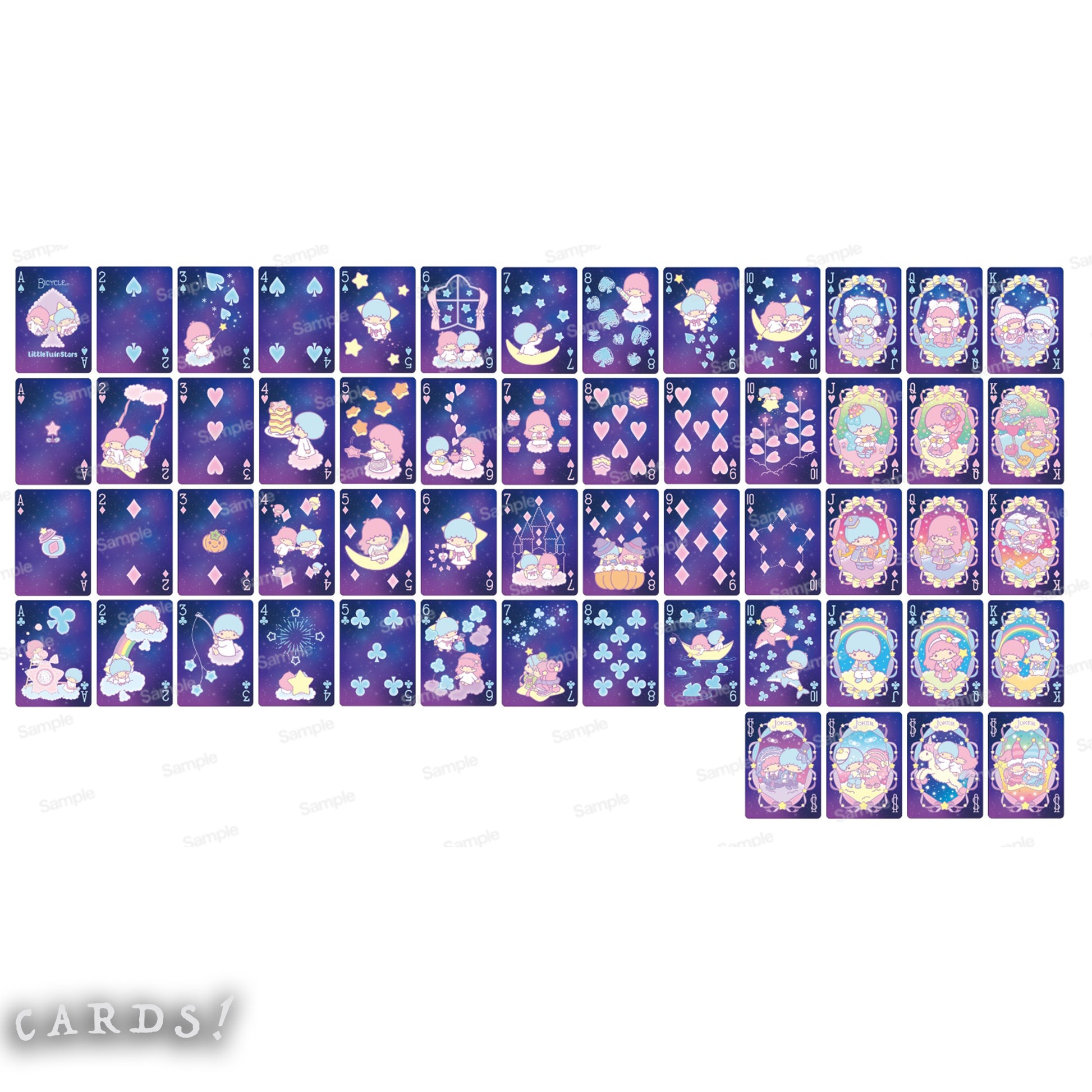 Bicycle® Little Twin Stars Playing Cards