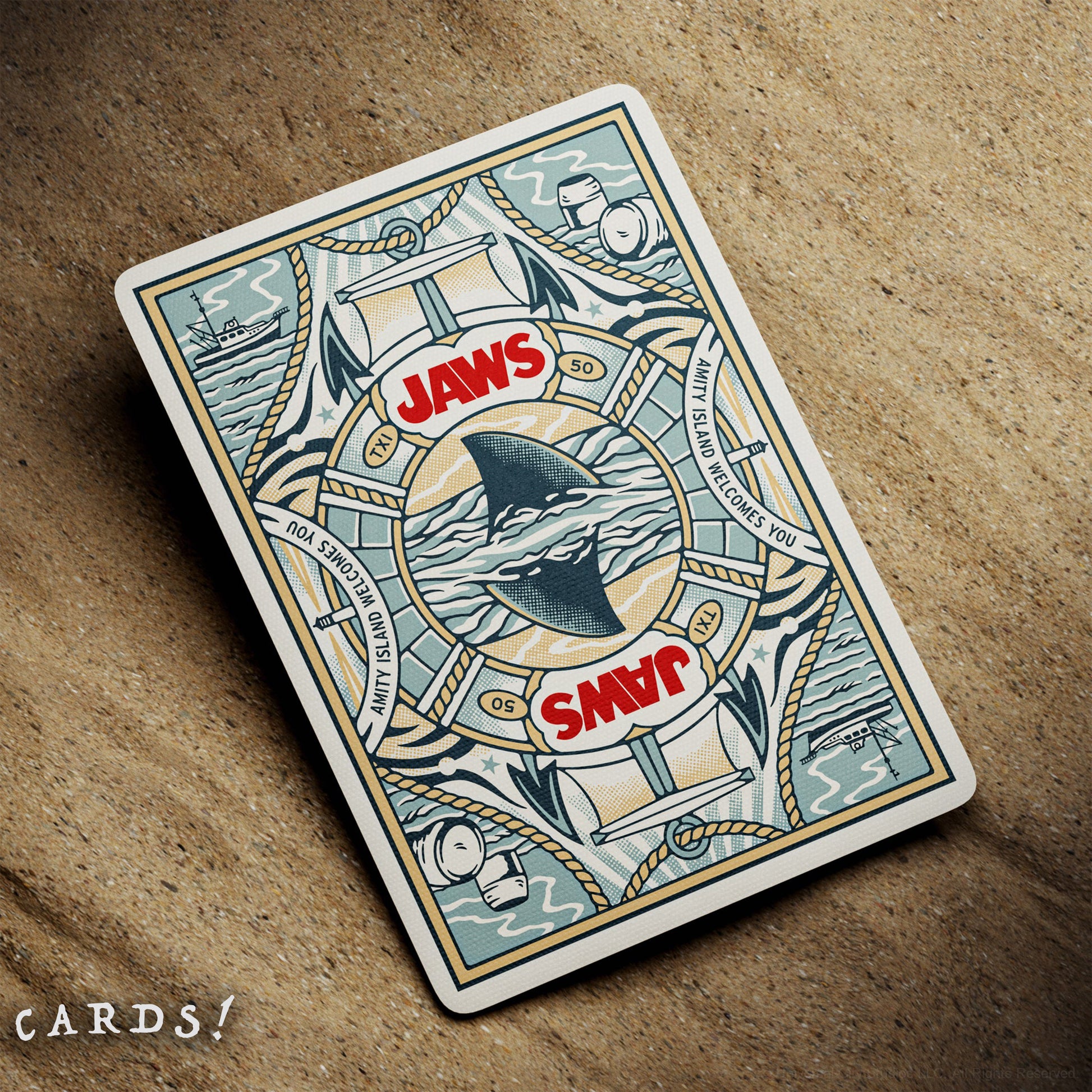 JAWS Playing Cards