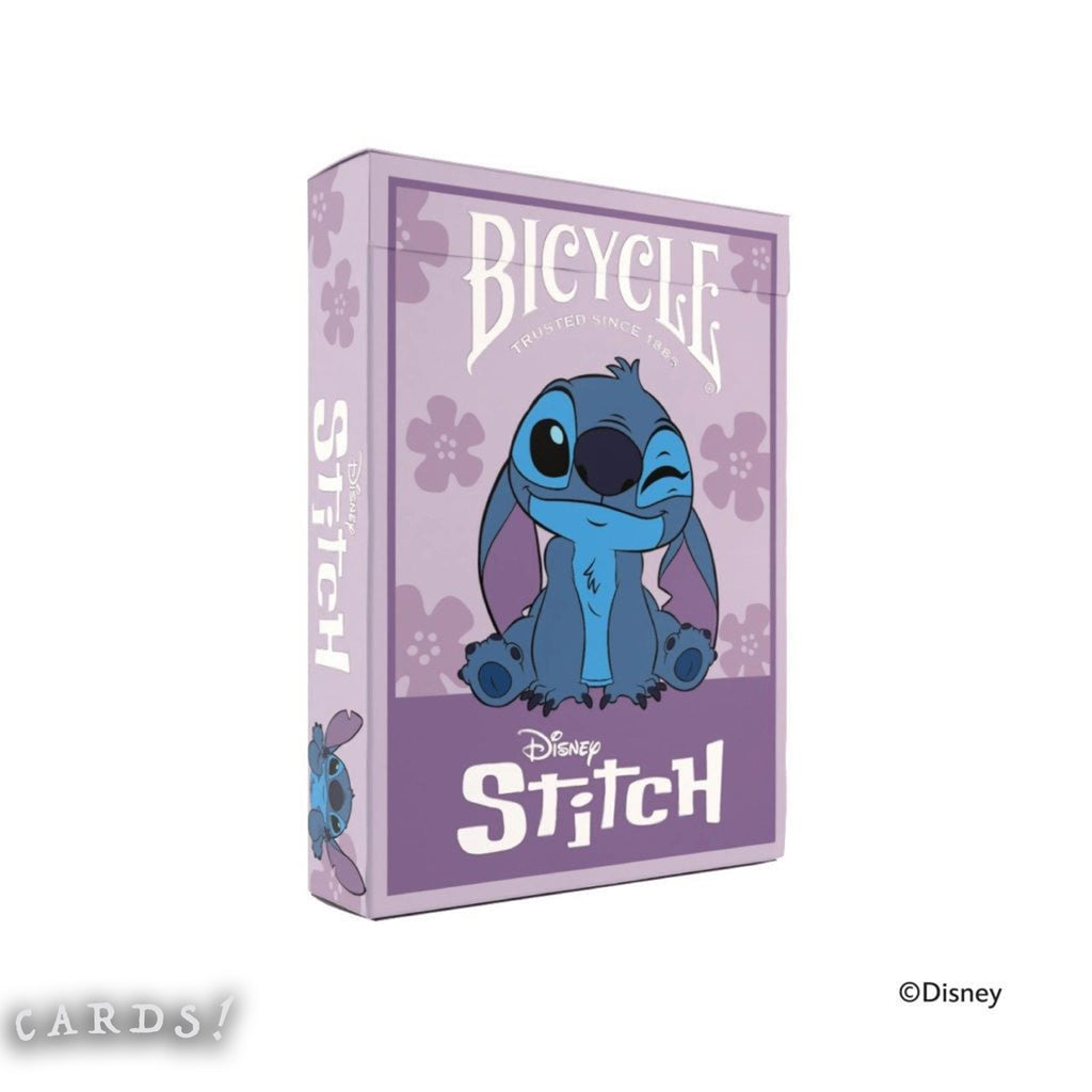 Bicycle Disney Stitch (Purple) Playing Cards - The Lanes HK