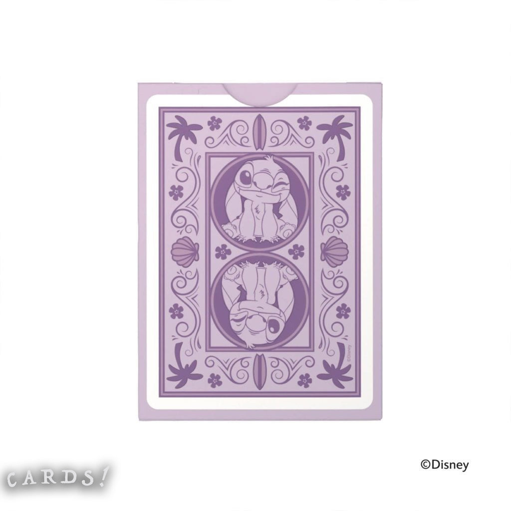 Bicycle Disney Stitch (Purple) Playing Cards - The Lanes HK