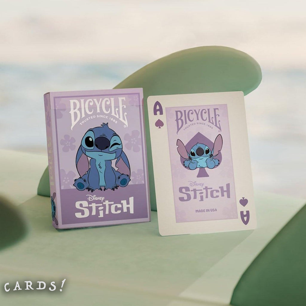 Bicycle Disney Stitch (Purple) Playing Cards - The Lanes HK