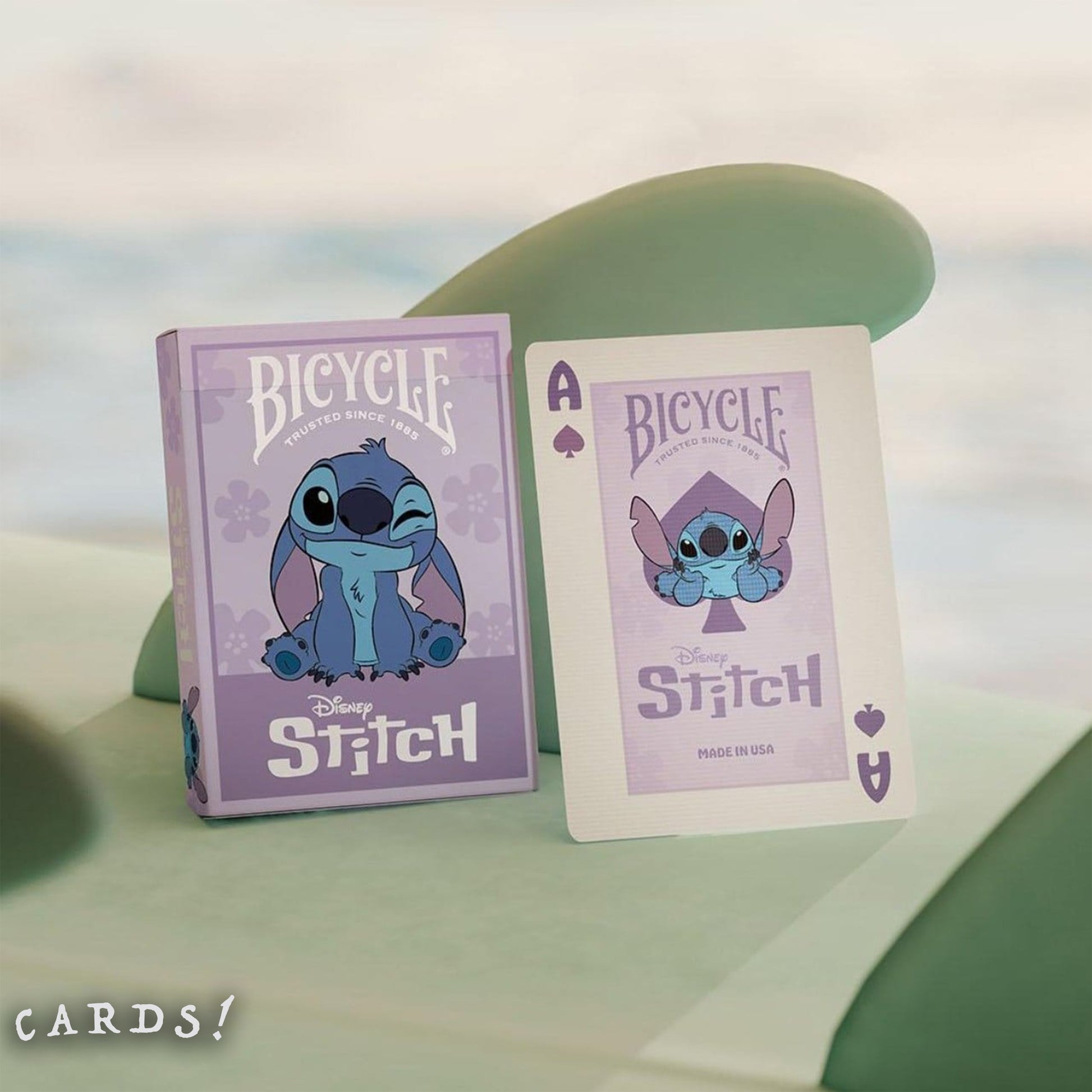 Bicycle Disney Stitch (Purple) Playing Cards - The Lanes HK