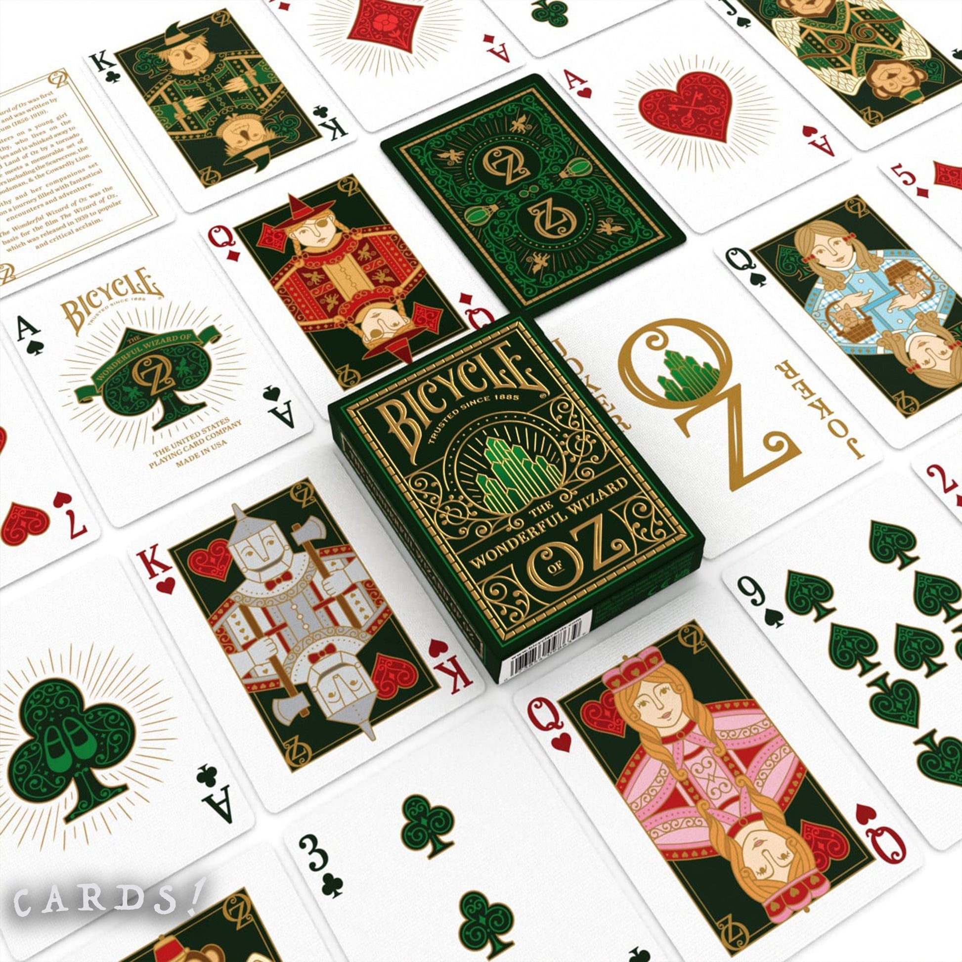 Bicycle Wonderful Wizard of Oz Playing Cards - The Lanes HK