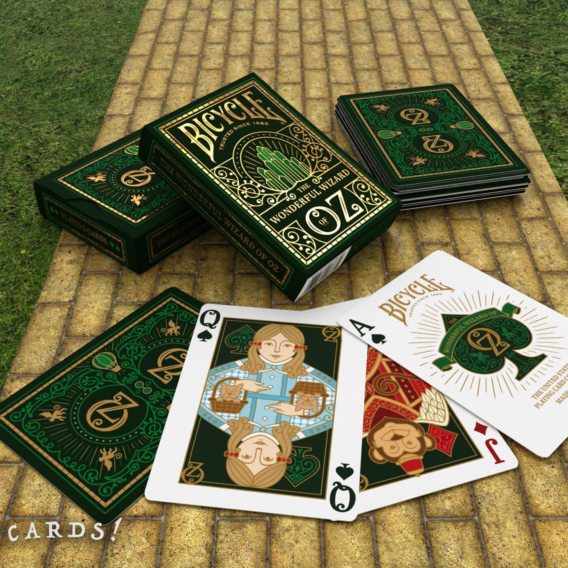 Bicycle Wonderful Wizard of Oz Playing Cards - The Lanes HK