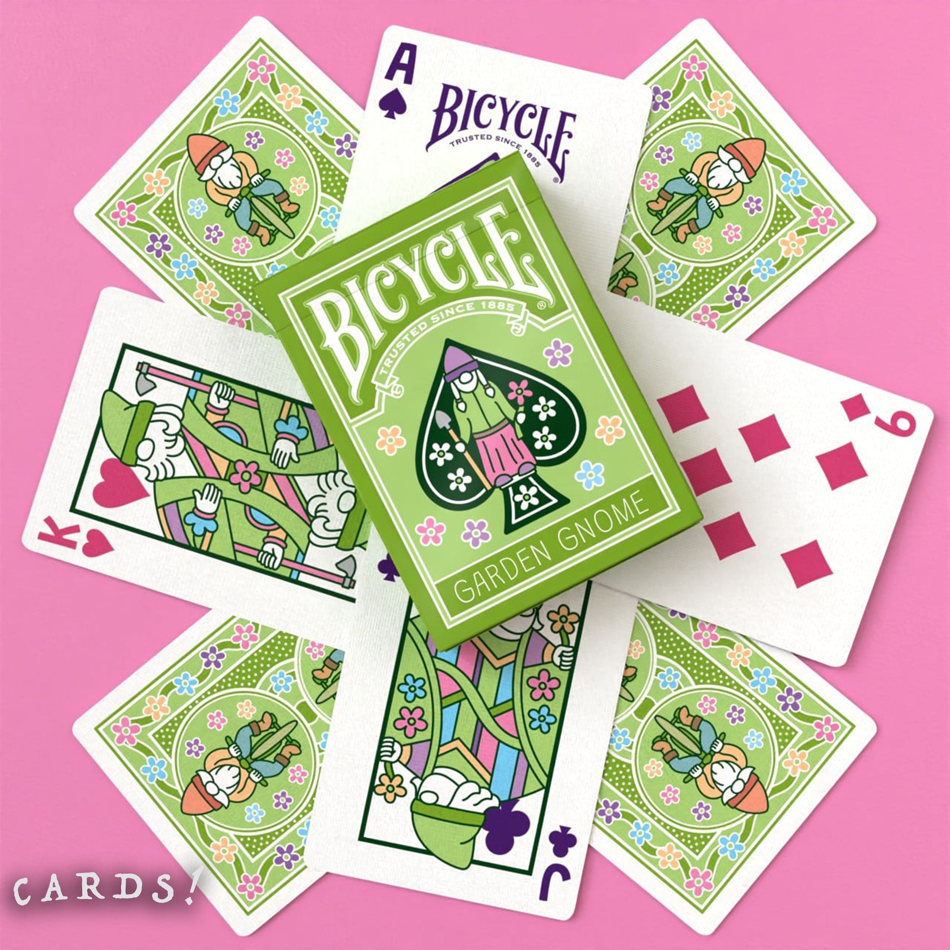 Bicycle Garden Gnome Playing Cards - The Lanes HK