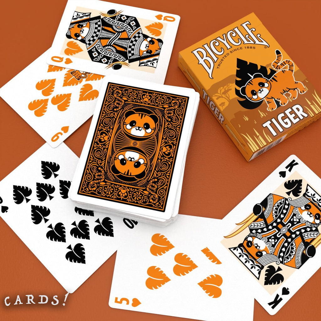 Bicycle Tiger Playing Cards - The Lanes HK