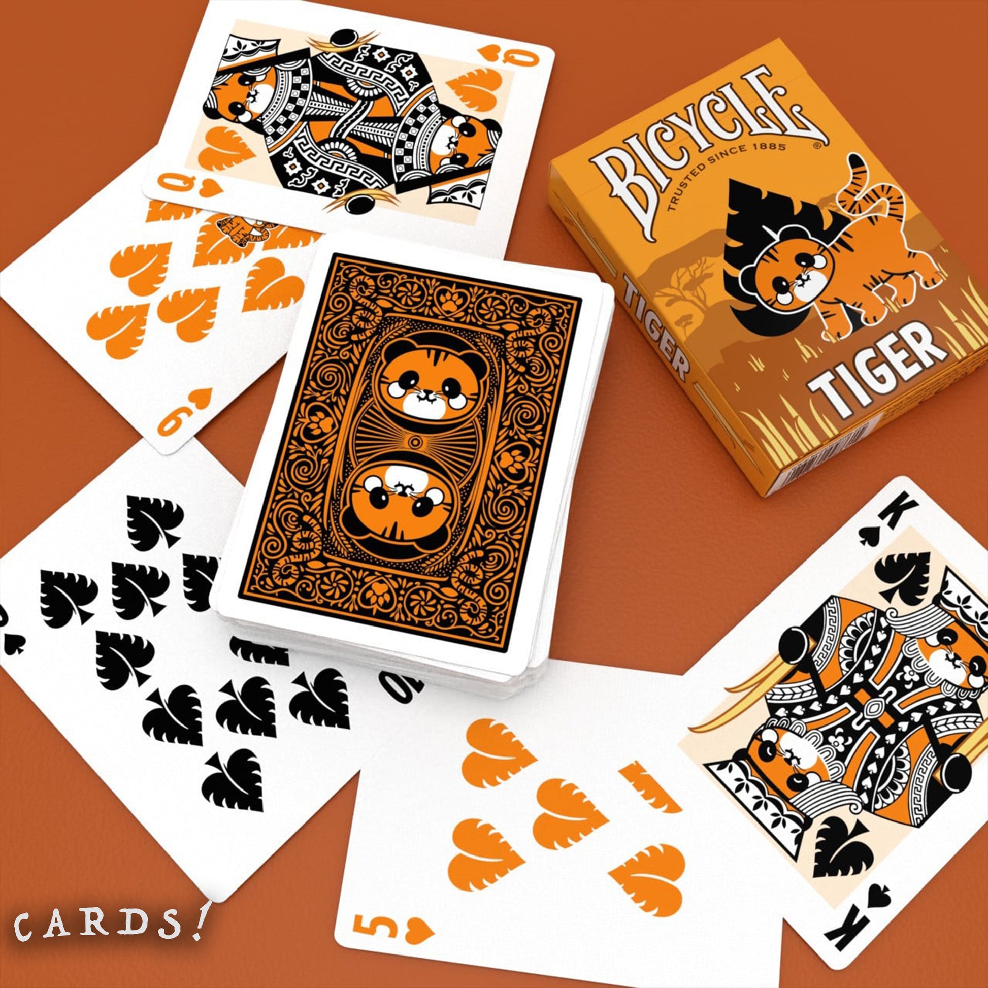 Bicycle Tiger Playing Cards - The Lanes HK