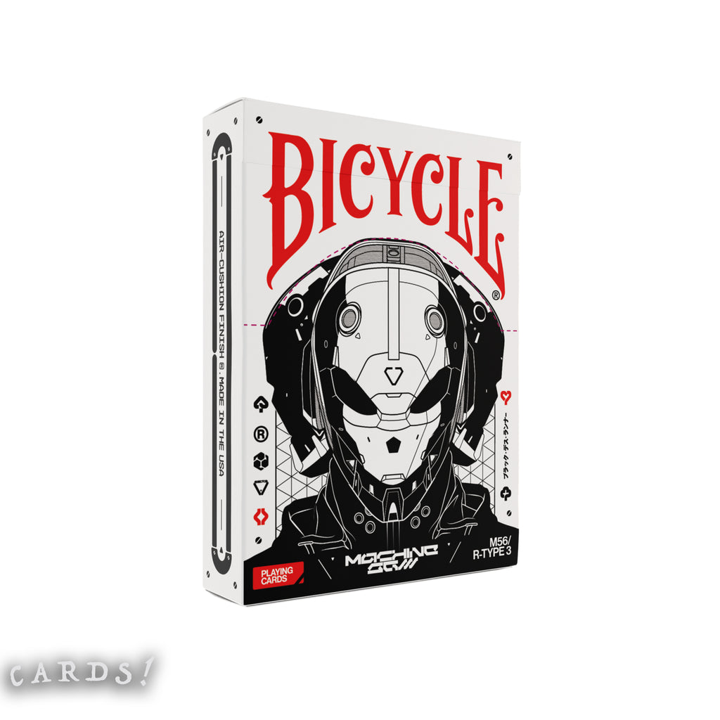 Bicycle Machine56 R-TYPE/3 White Playing Cards - The Lanes HK