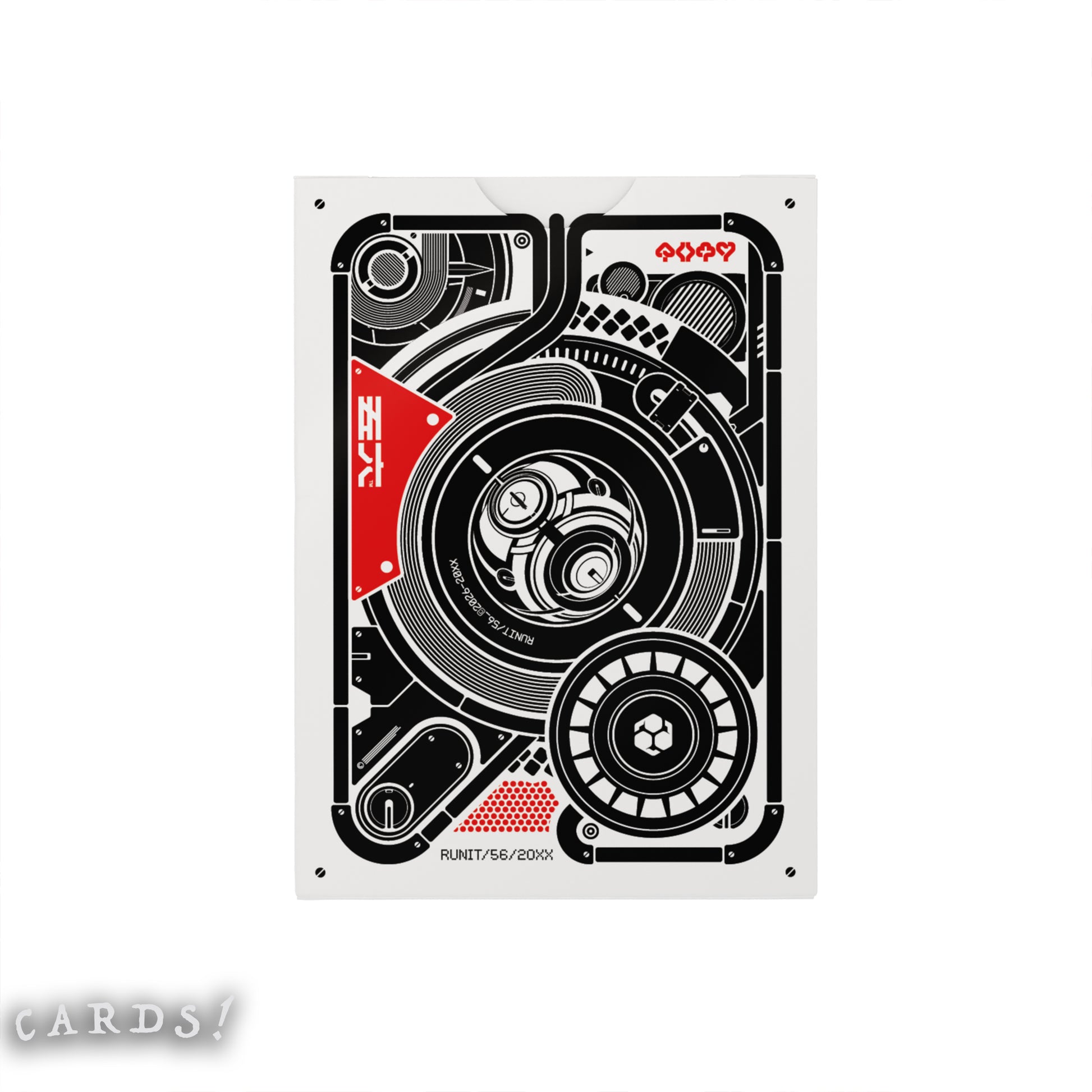 Bicycle Machine56 R-TYPE/3 White Playing Cards - The Lanes HK