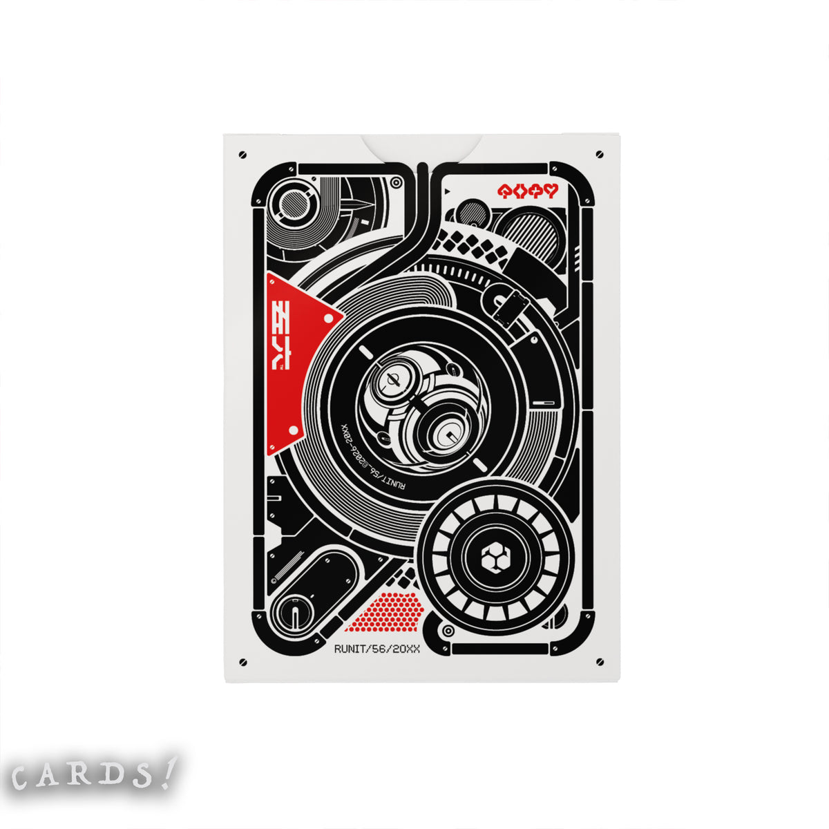 Bicycle Machine56 R-TYPE/3 White Playing Cards - The Lanes HK