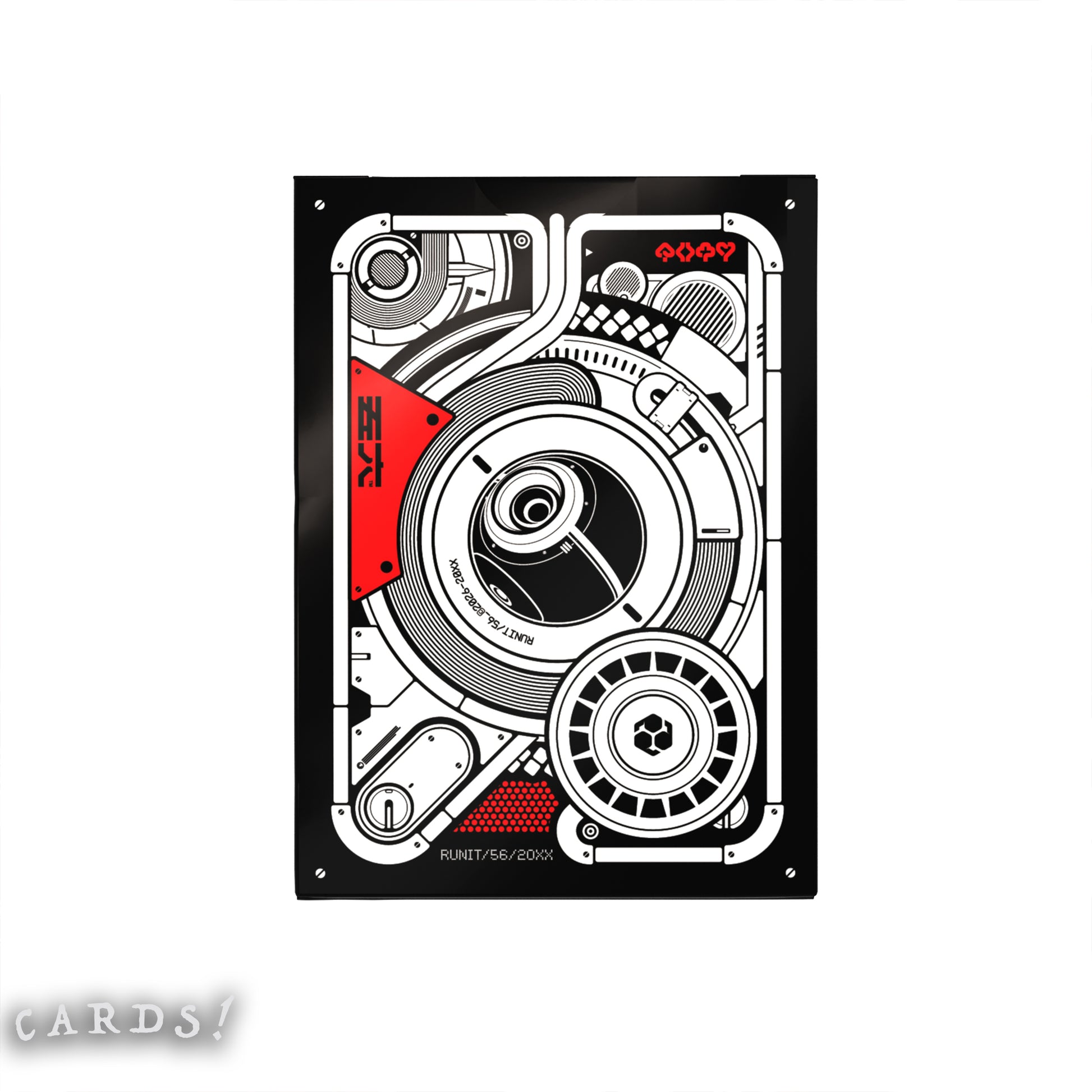 Bicycle Machine56 R-TYPE/2 Black Playing Cards - The Lanes HK