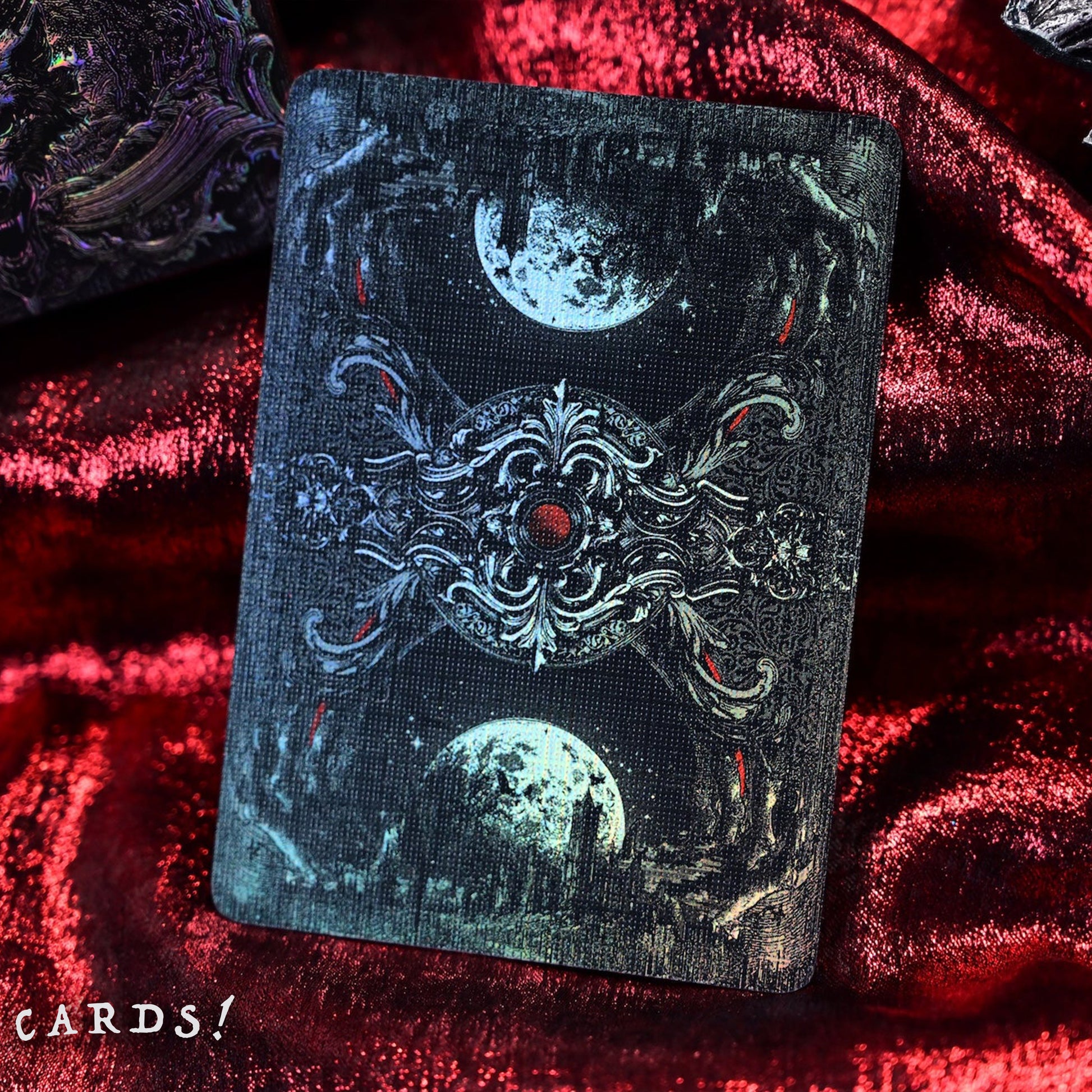 Trinity of Night - Werewolf HOLO Playing Cards