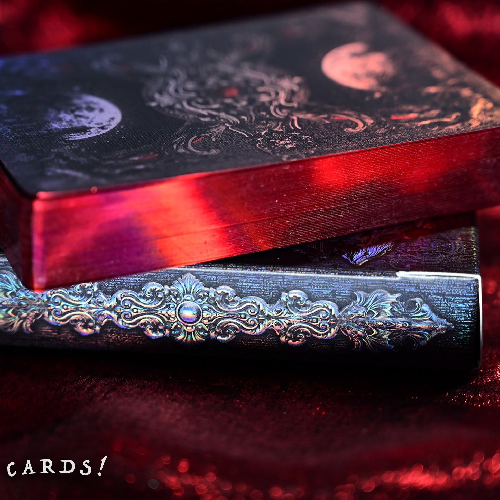 Trinity of Night - Werewolf HOLO Playing Cards