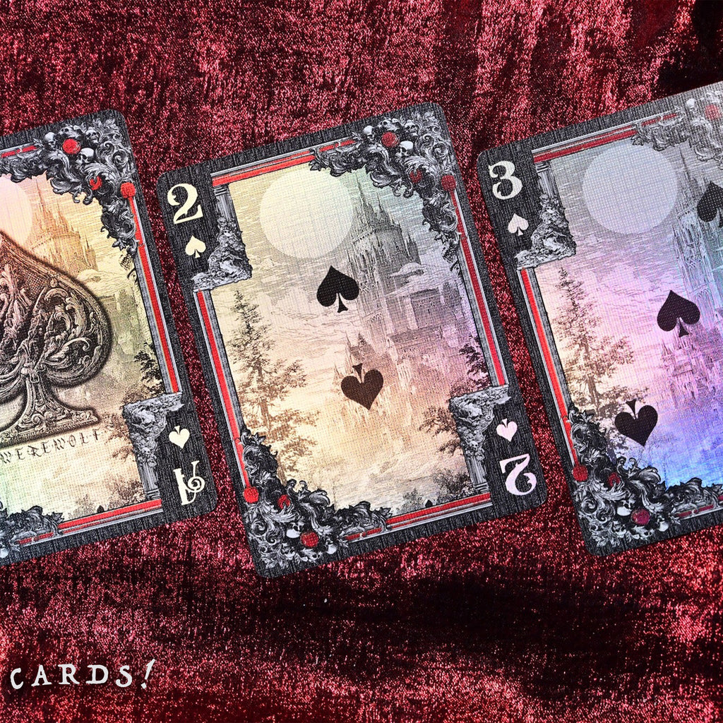 Trinity of Night - Werewolf HOLO Playing Cards - The Lanes HK