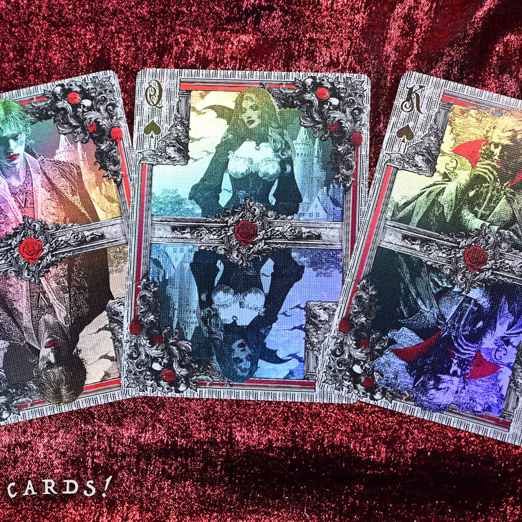 Trinity of Night - Vampire HOLO Playing Cards - The Lanes HK