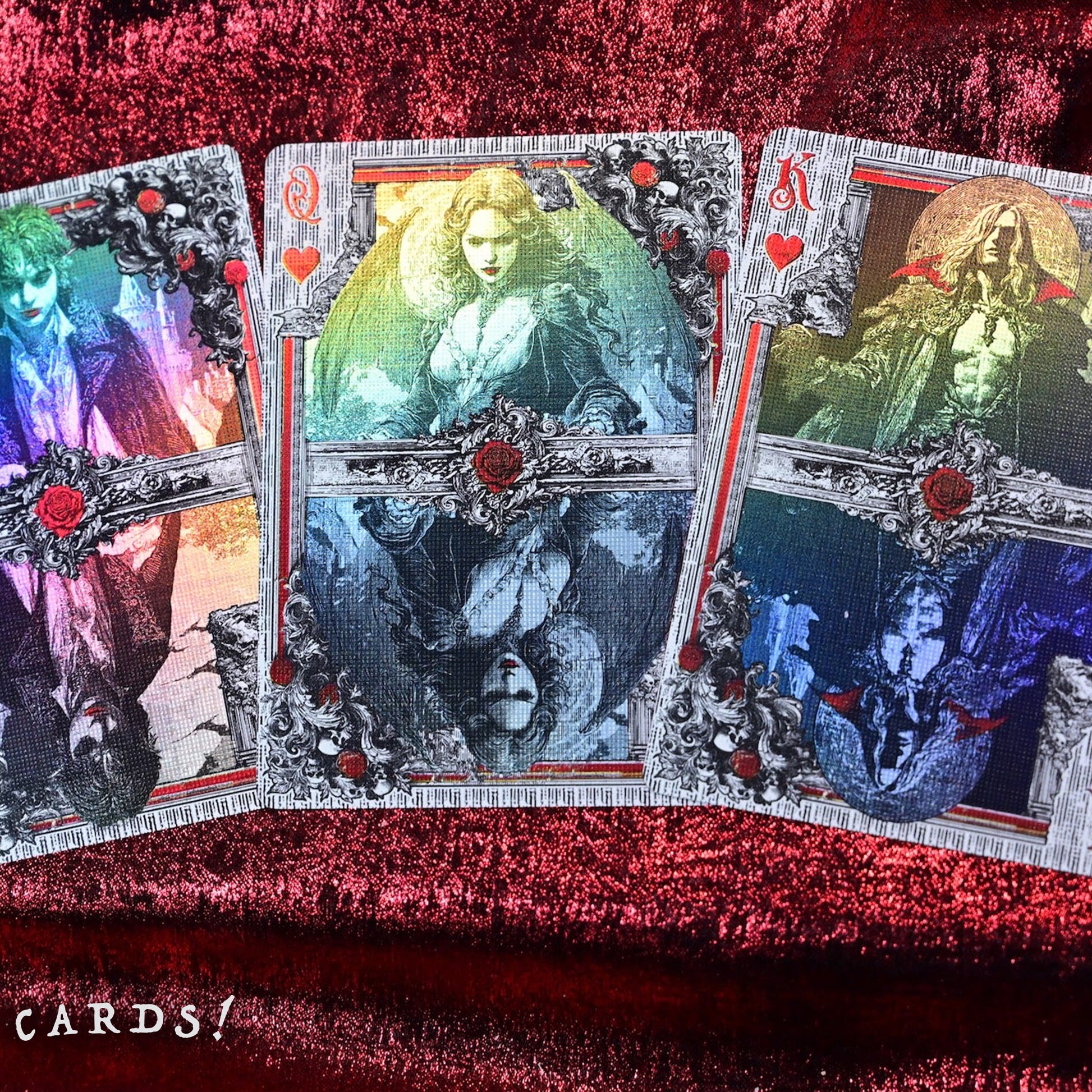 Trinity of Night - Vampire HOLO Playing Cards