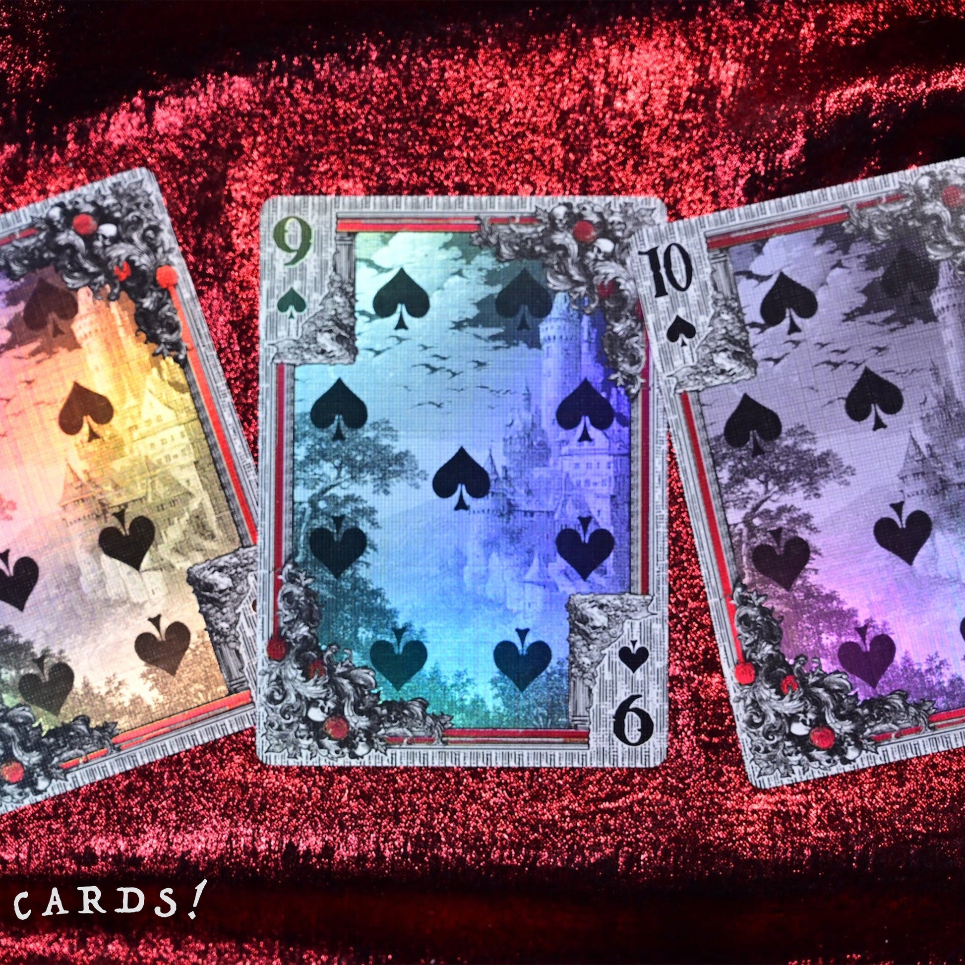 Trinity of Night - Vampire HOLO Playing Cards