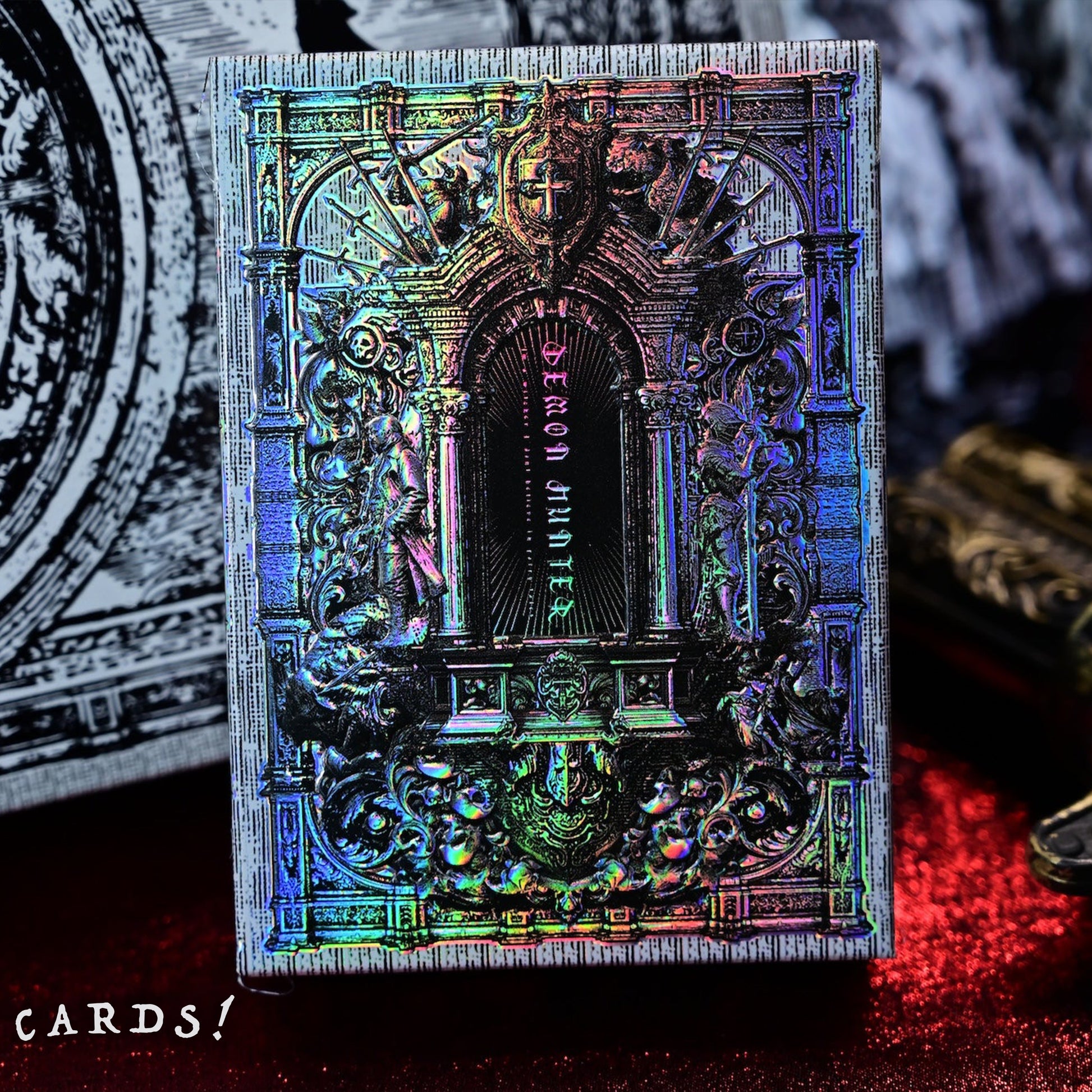 Trinity of Night - Demon Hunter HOLO Playing Cards