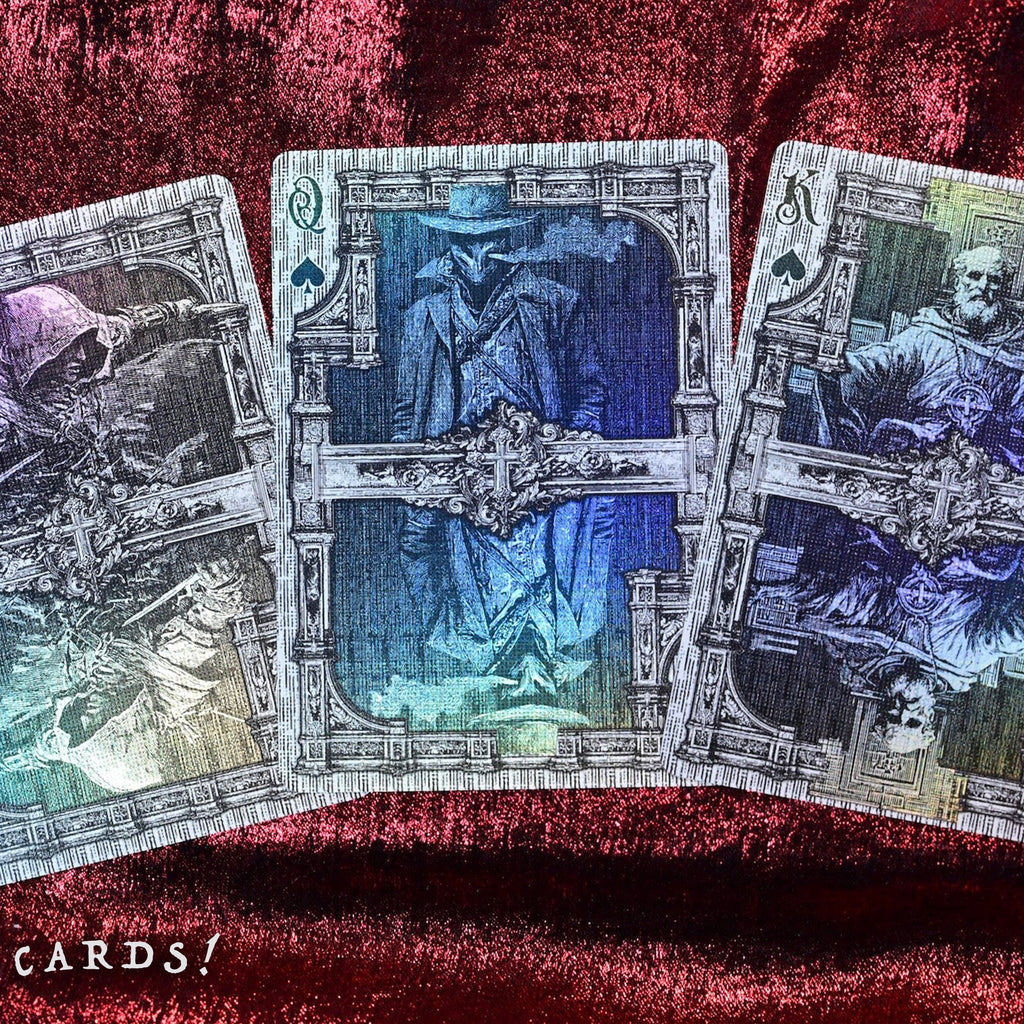 Trinity of Night - Demon Hunter HOLO Playing Cards - The Lanes HK