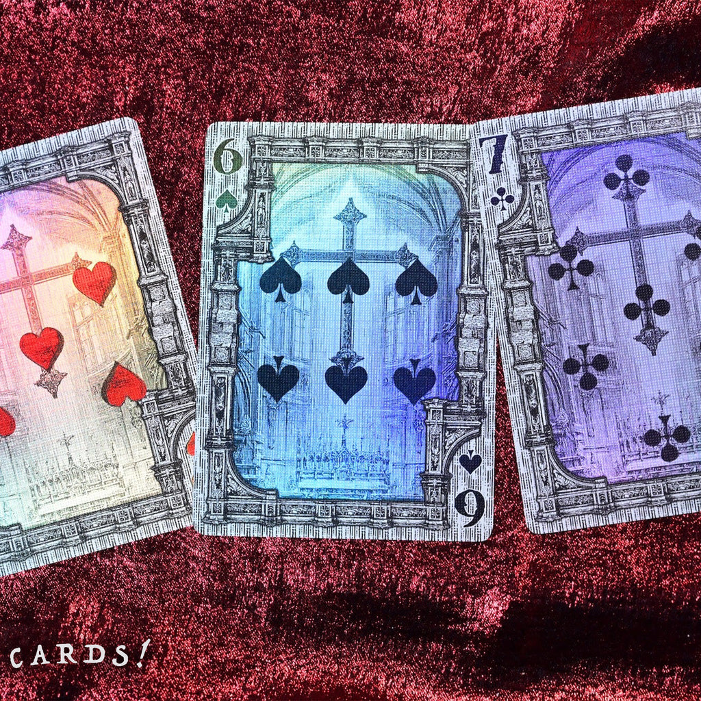 Trinity of Night - Demon Hunter HOLO Playing Cards - The Lanes HK
