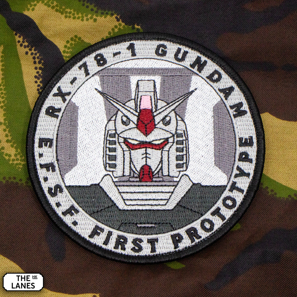 GLOW IN THE DARK RX-78-1 Gundam Embroidered Morale Patch - The Lanes HK