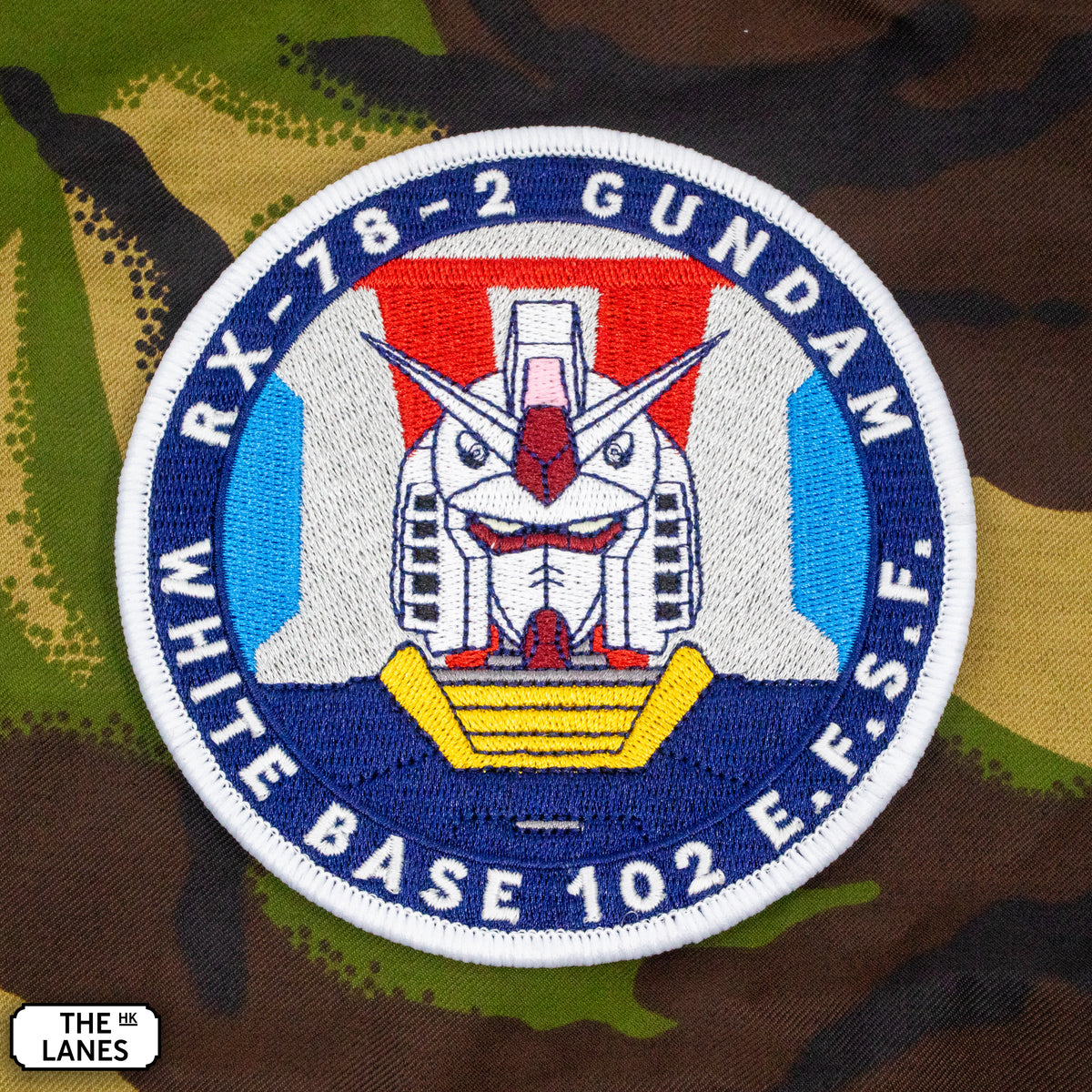 GLOW IN THE DARK RX-78-2 Gundam Embroidered Morale Patch - The Lanes HK