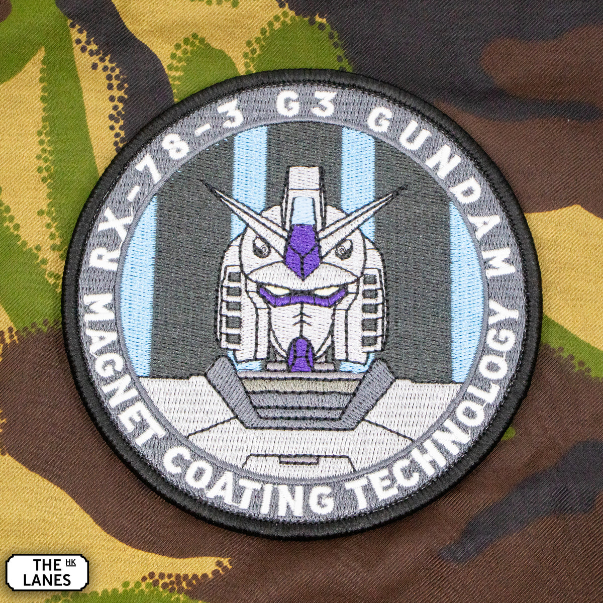 GLOW IN THE DARK RX-78-3 Gundam Embroidered Morale Patch - The Lanes HK