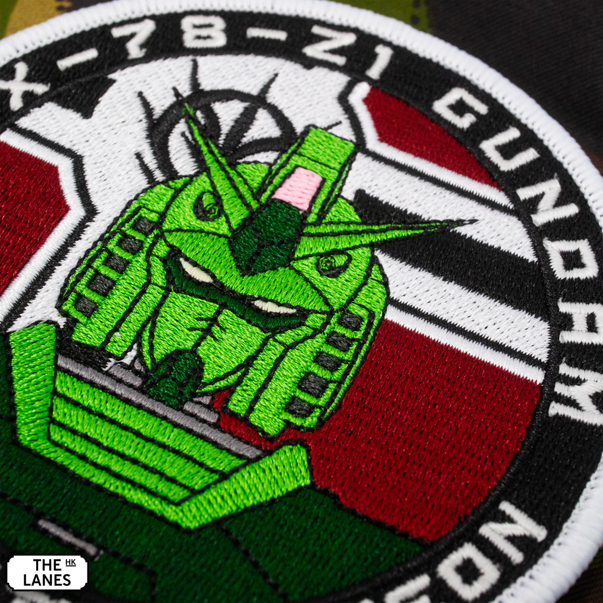 GLOW IN THE DARK RX-78Z1 Gundam Embroidered Morale Patch - The Lanes HK