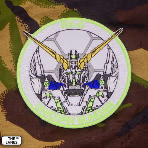 夜光 RX-0 獨角獸鋼彈「覺醒」刺繡士氣徽章