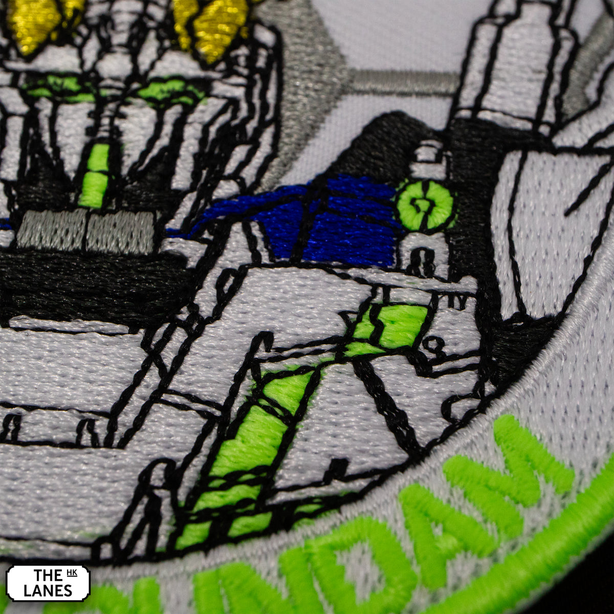 GLOW IN THE DARK RX-0 Unicorn Gundam "Awakened" Embroidered Morale Patch - The Lanes HK