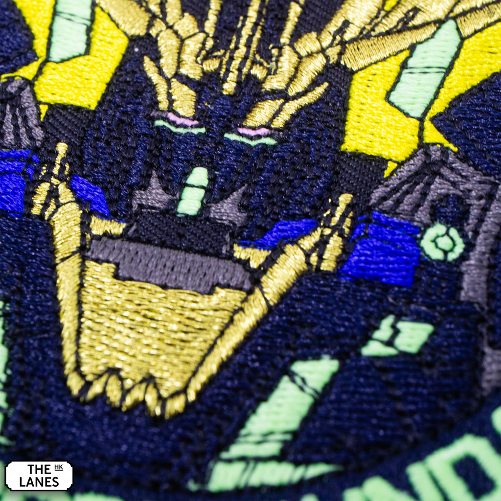 GLOW IN THE DARK RX-0[N] Unicorn Gundam 02 Banshee "Awakened" Embroidered Morale Patch