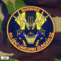 GLOW IN THE DARK RX-0[N] Unicorn Gundam 02 Banshee Embroidered Morale Patch - The Lanes HK