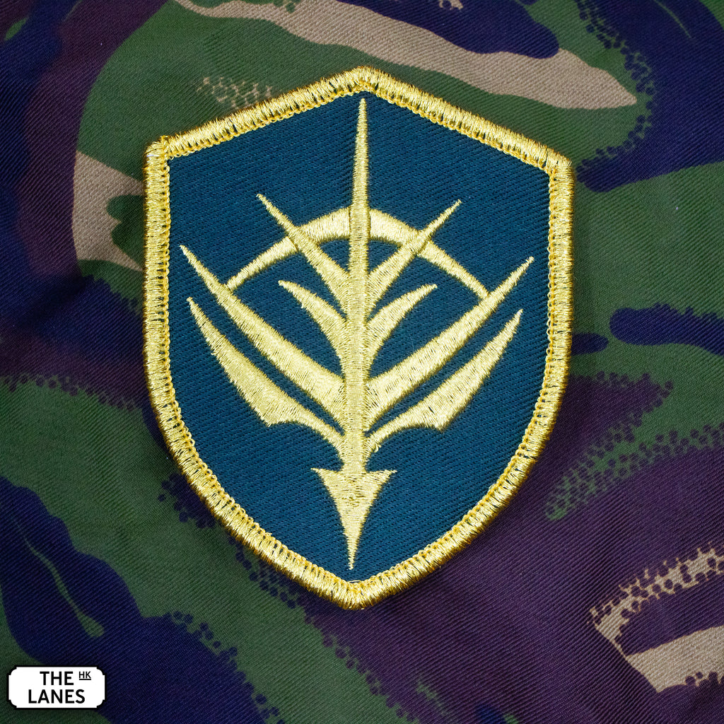 Mobile Suit GUNDAM Zeon Ground Assault Forces Embroidered Morale Patch