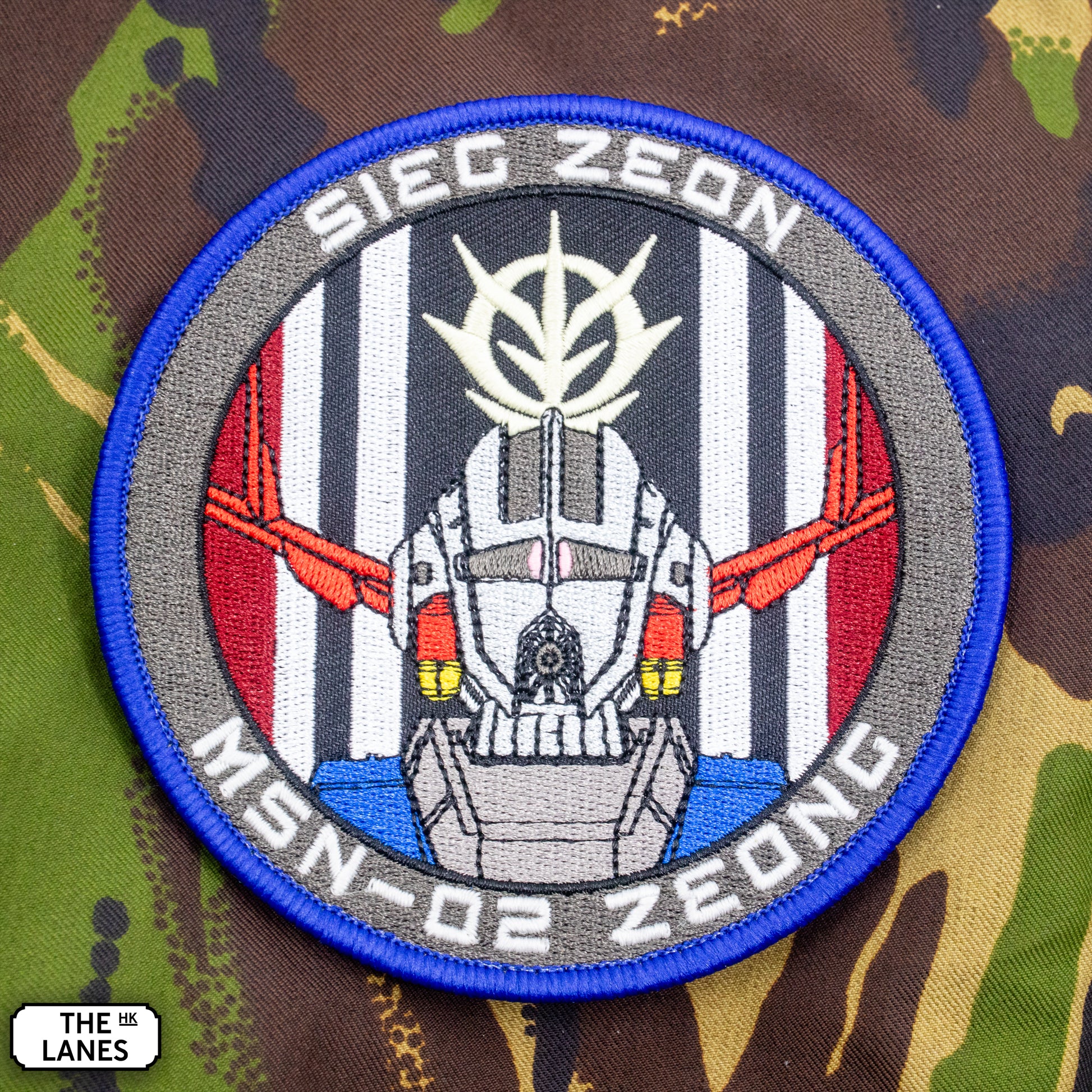 GLOW IN THE DARK MSN-02 Zeong Embroidered Morale Patch - The Lanes HK