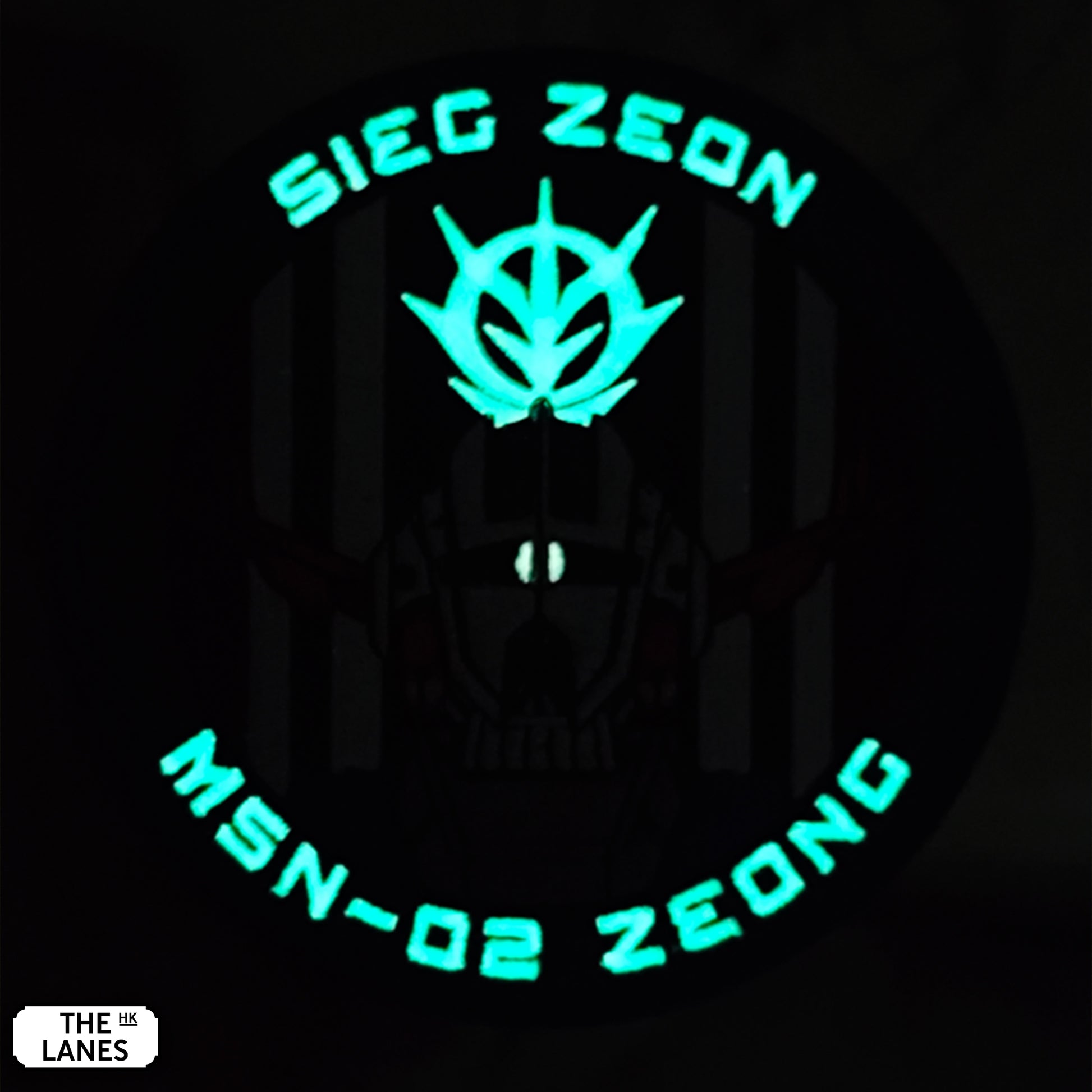 GLOW IN THE DARK MSN-02 Zeong Embroidered Morale Patch - The Lanes HK