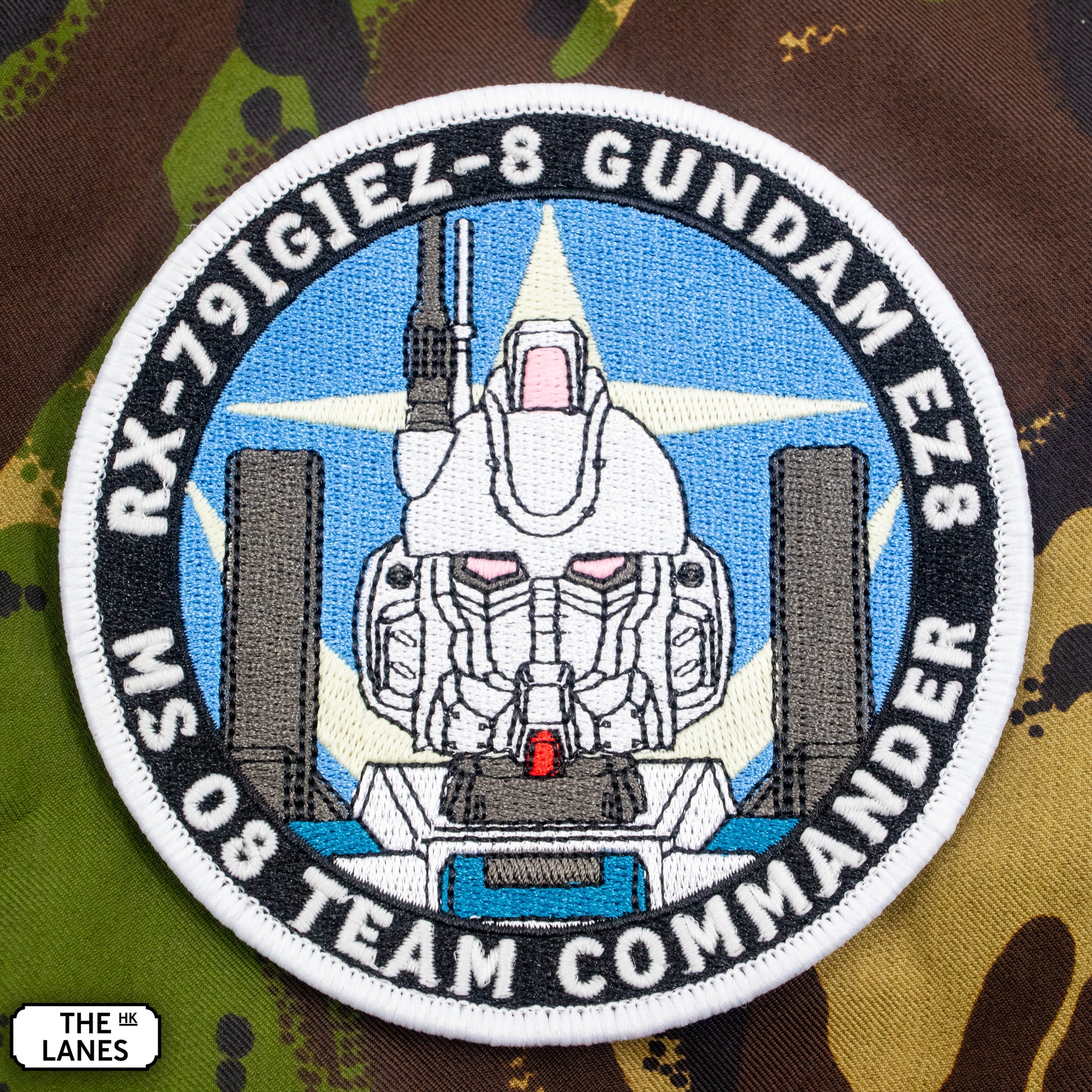 GLOW IN THE DARK RX-79[G]Ez-8 Ground Gundam Ez-8 Embroidered Morale Patch - The Lanes HK