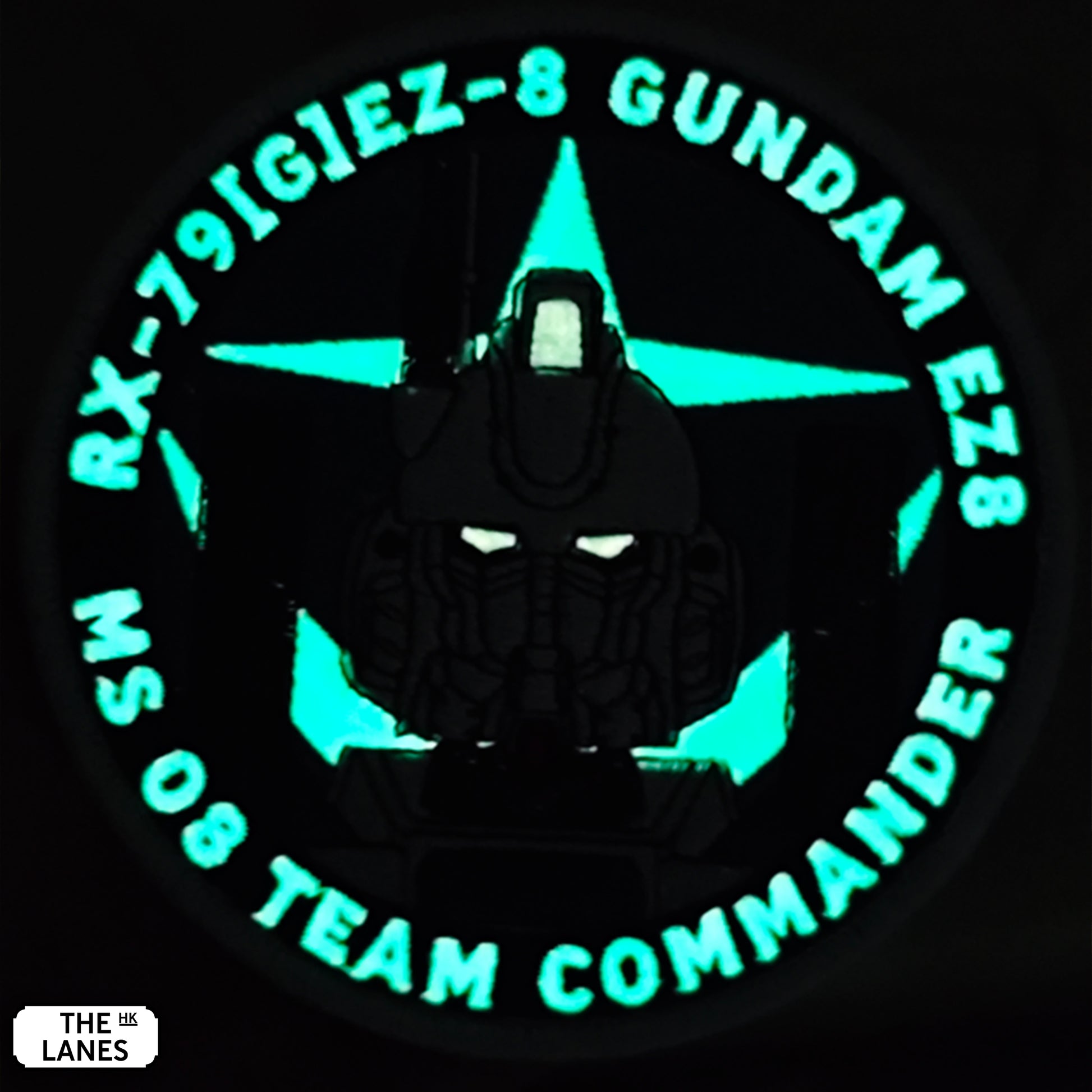 GLOW IN THE DARK RX-79[G]Ez-8 Ground Gundam Ez-8 Embroidered Morale Patch - The Lanes HK