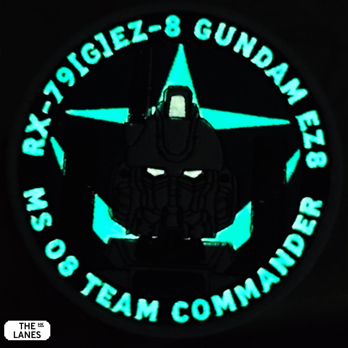 GLOW IN THE DARK RX-79[G]Ez-8 Ground Gundam Ez-8 Embroidered Morale Patch - The Lanes HK