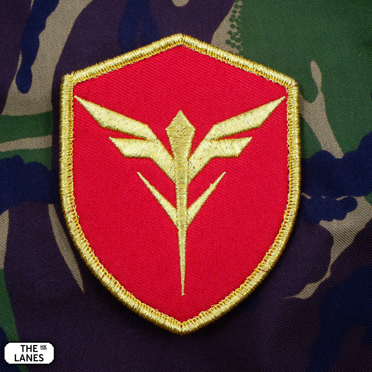 Mobile Suit GUNDAM Neo Zeon Insignia Embroidered Morale Patch - The Lanes HK