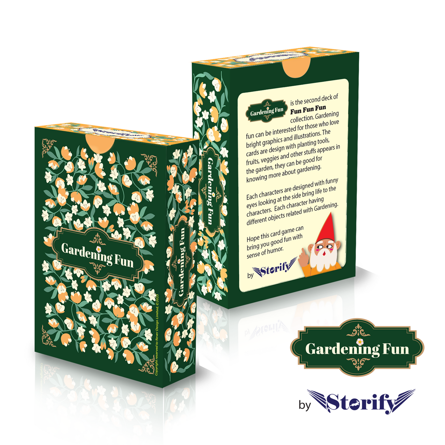 Gardening Fun Playing Cards