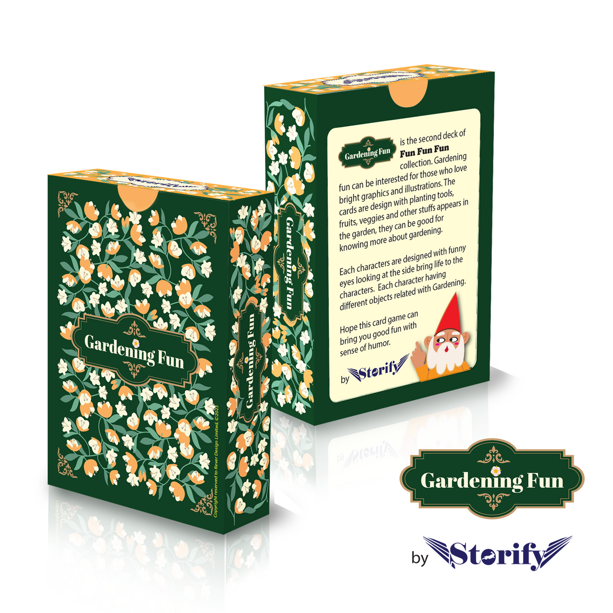 Gardening Fun Playing Cards - The Lanes HK