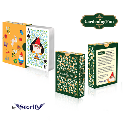 Gardening Fun Playing Cards