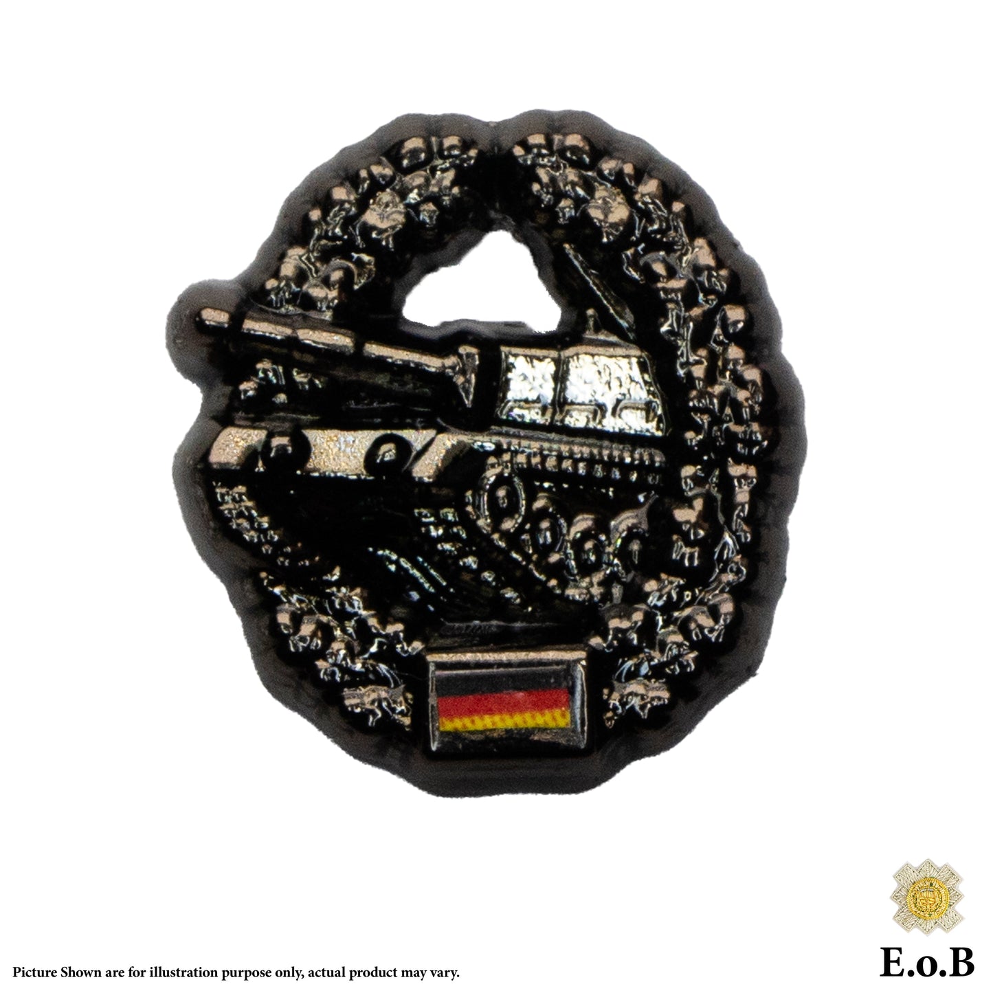 1/6 German Army Panzertruppe Cap Badge