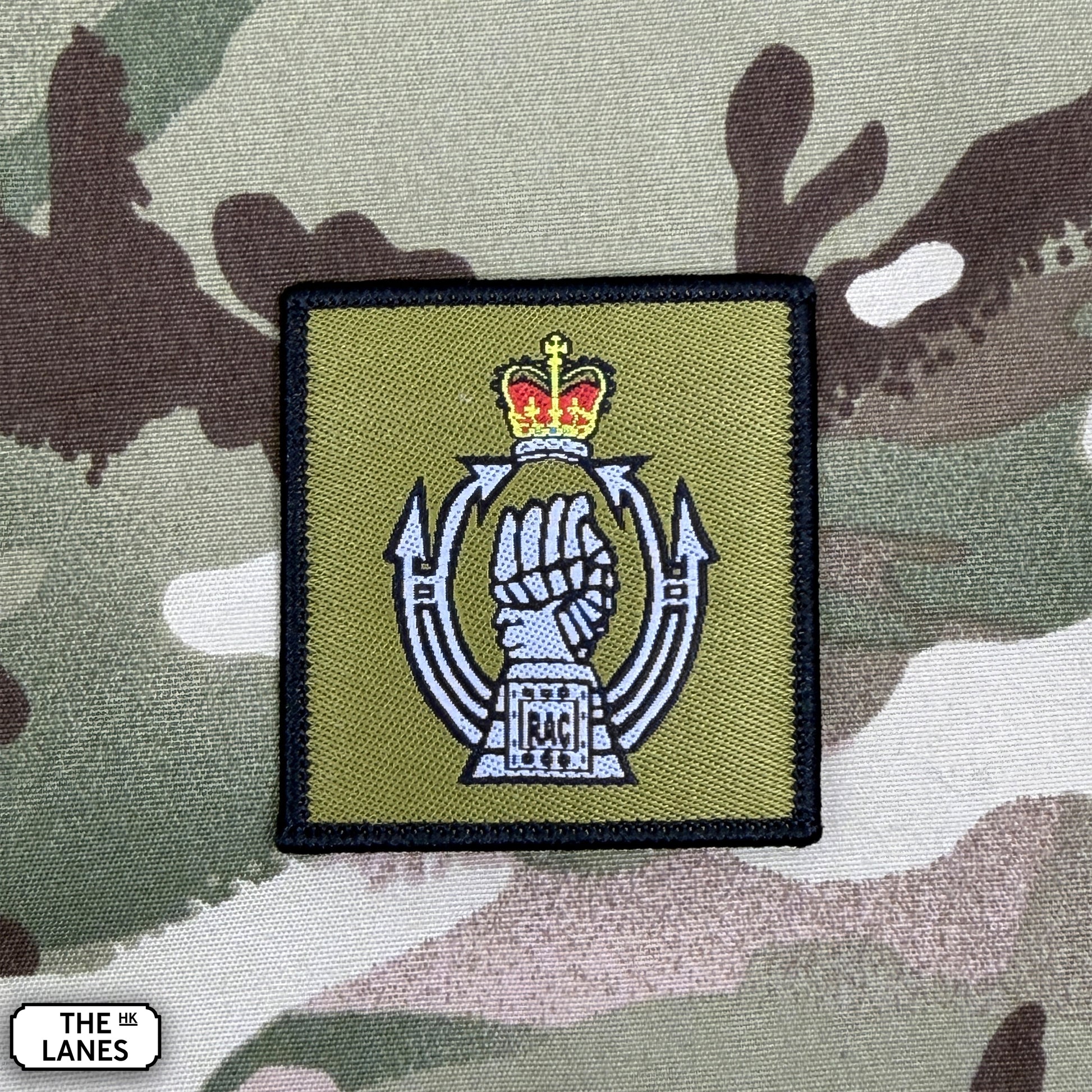 British Army Royal Armoured Corps Formation Badge (EIIR Crown)