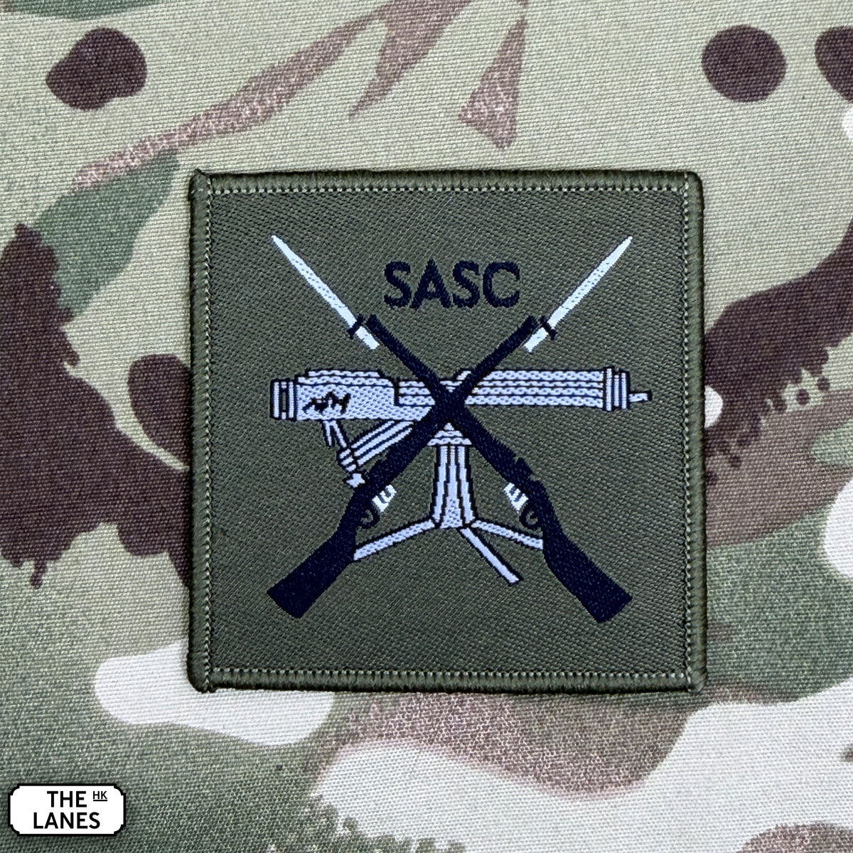 British Army Small Arms School Corps Tactical Recognition Flash - The Lanes HK